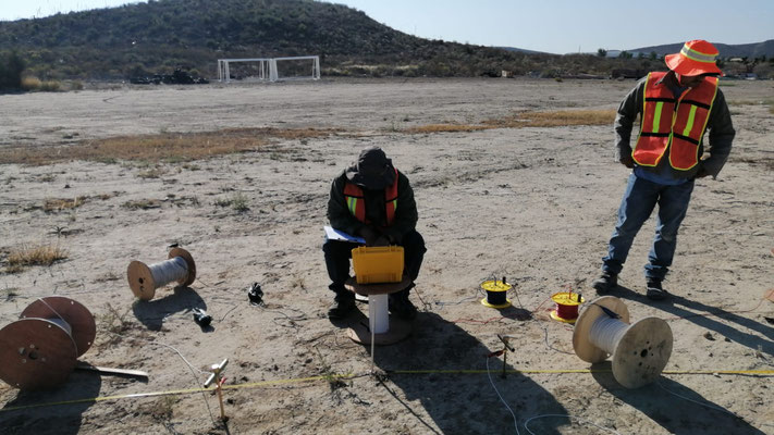 estudio geofísico para pozo